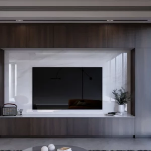 Vibe (Full) Dark Wooden-White