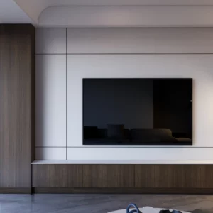 Vibe (L-Shaped) Dark Wooden