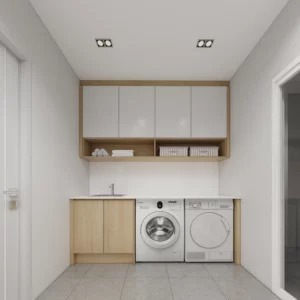 Laundry Cabinet Vibe: I-Shaped
