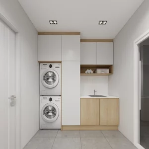 Laundry Cabinet Vibe: Compact Size
