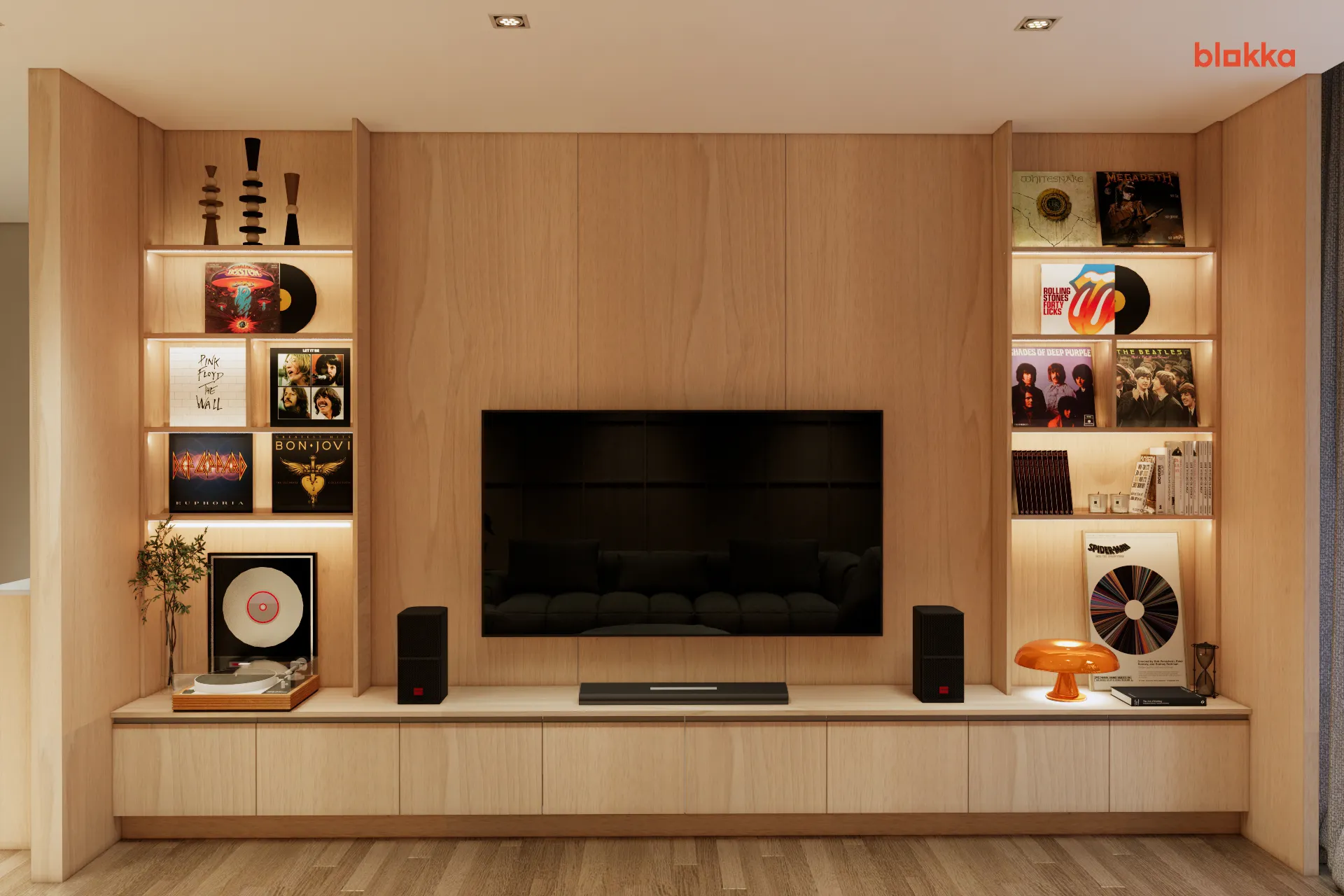 บิวต์อินสไตล์ Mid-Century Modern - Edge Collecion จาก Blokka รับบิวต์อินครบวงจร-010