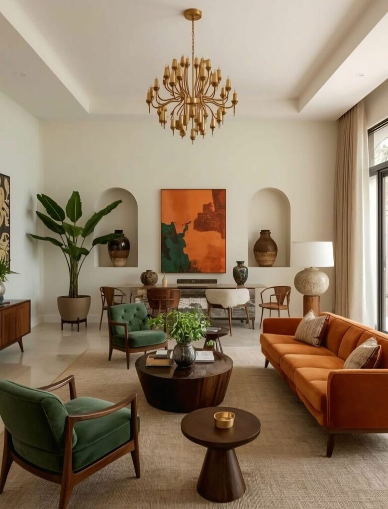 องค์ประกอบสำคัญของบิวต์อินสไตล์ Mid-Century Modern