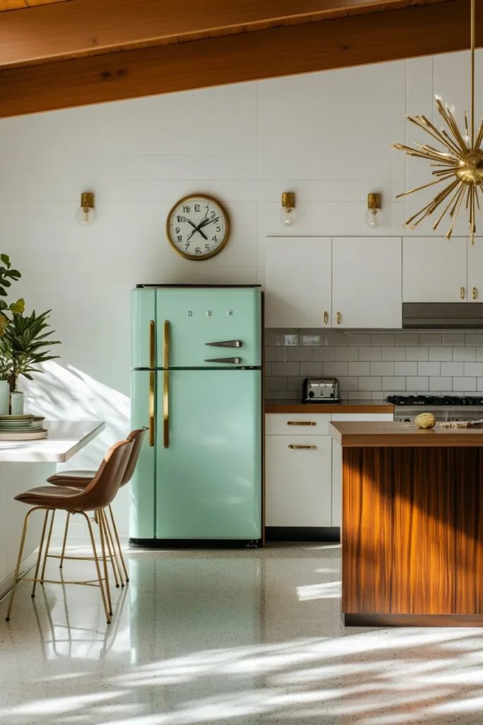 เครื่องใช้ไฟฟ้าและอุปกรณ์ครัวสไตล์ Mid-Century Modern
